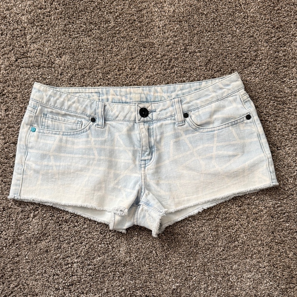 Hurley Light Blue Jean Shorts